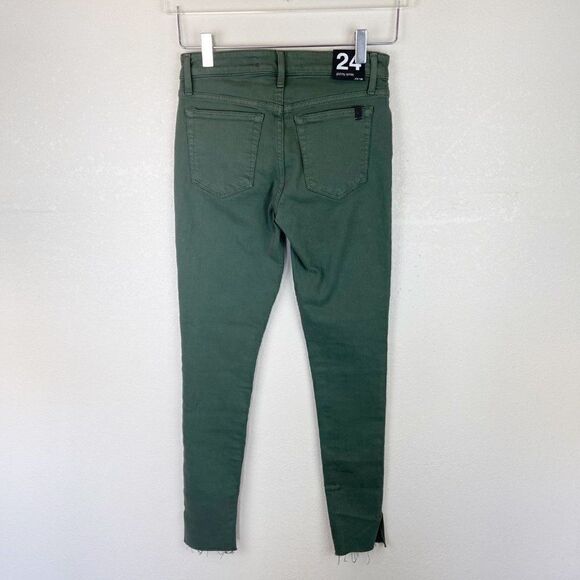 Joe's Green Skinny Fit Jeans Denim Pants Size 24 - Picture 5 of 9